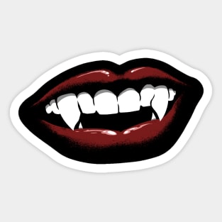 Vampire lips Sticker